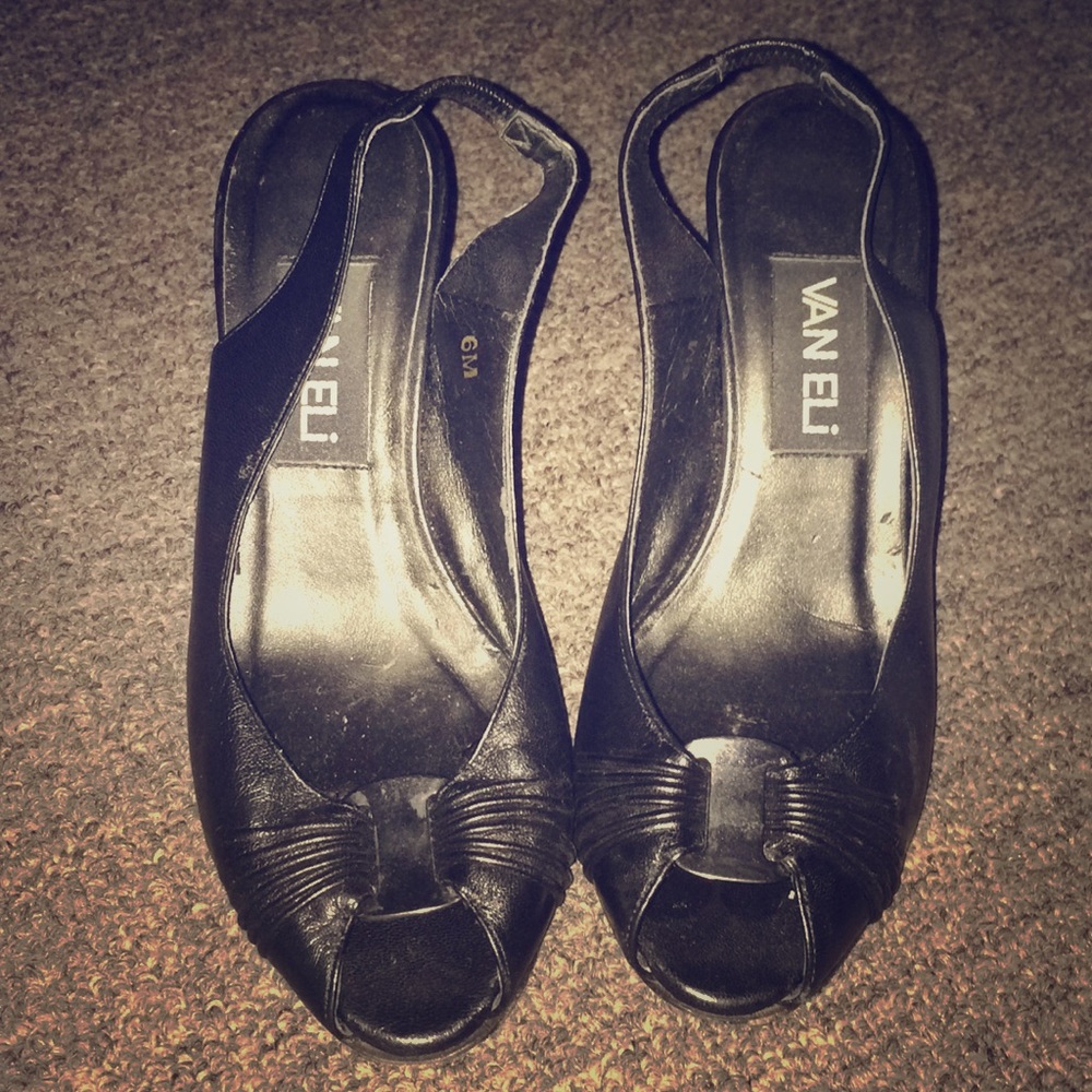 Black heels